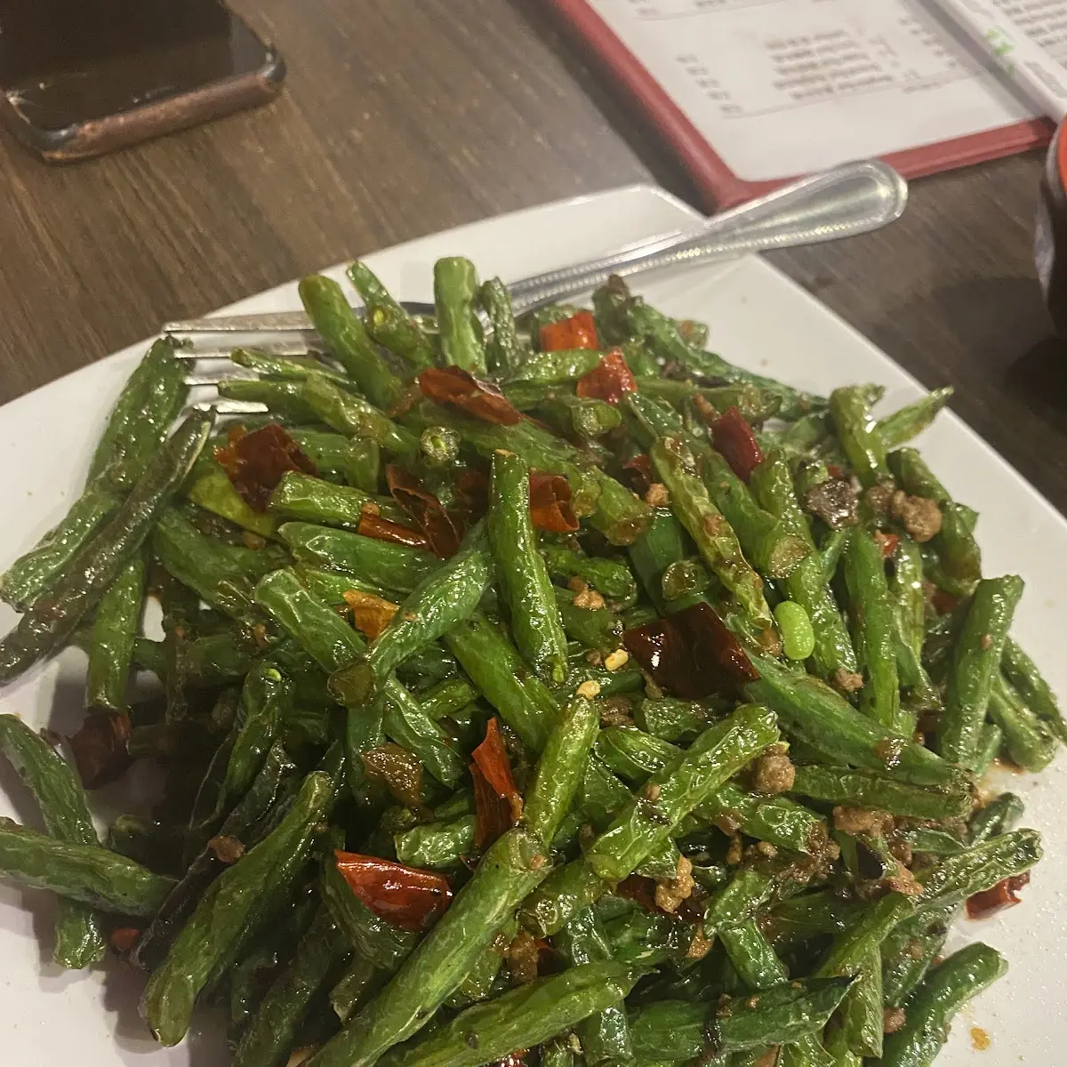 fried string bean 931 干煸四季豆
